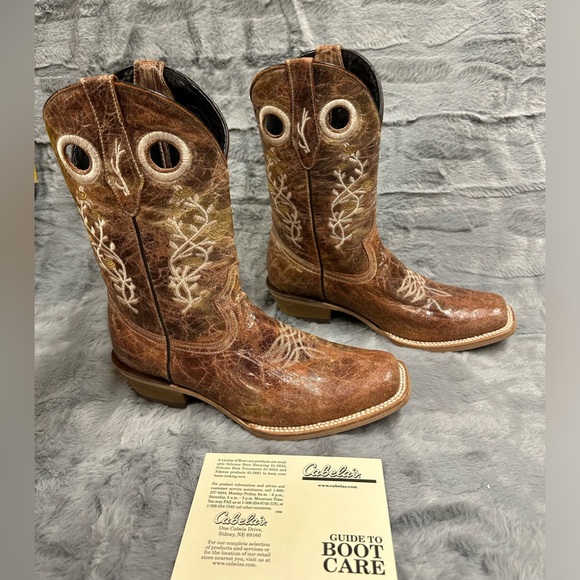 Cabela’s Western Boots - Brown - Size 8 - New - Never Worn - Picture 2 of 8